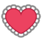 Heart Decoration emoji on HTC